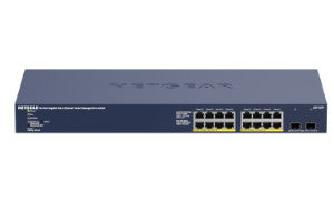 NETGEAR GS716TP-100EUS network switch Managed L2/L3/L4 Gigabit Ethernet (10/100/1000) Power over Ethernet (PoE) Blue