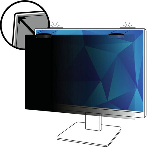 3M Privacy Filter for 25in Full Screen Monitor with COMPLY™ Magnetic Attach, 16:9, PF250W9EM