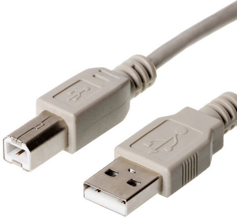 Helos 011989 USB cable 5 m USB 2.0 USB A USB B Grey