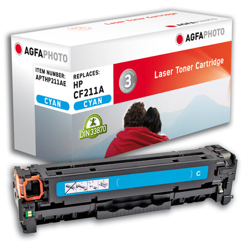 AgfaPhoto APTHP211AE toner cartridge Cyan 1 pc(s)