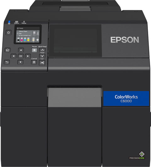 Epson ColorWorks CW-C6000Ae label printer Inkjet Colour 1200 x 1200 DPI 85 mm/sec Wired Ethernet LAN