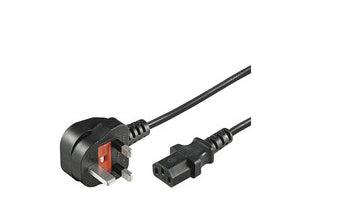 Microconnect PE090420 power cable Black 2 m BS 1363 C13 coupler