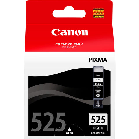 Canon 4529B001/PGI-525PGBK Ink cartridge black pigmented, 311 pages ISO/IEC 24711 19ml for Canon Pixma IP 4850/MG 5350/MG 6150/MG 6250/MX 885