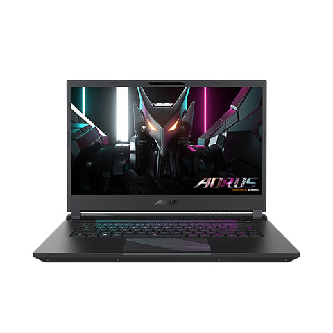 AORUS 15 9KF-E3UK383SH Laptop 39.6 cm (15.6") Quad HD Intel® Core™ i5 i5-12500H 8 GB DDR5-SDRAM 512 GB SSD NVIDIA GeForce RTX 4060 Wi-Fi 6E (802.11ax) Windows 11 Home Black