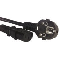 Microconnect PE010418 power cable Black 1.8 m C13 coupler