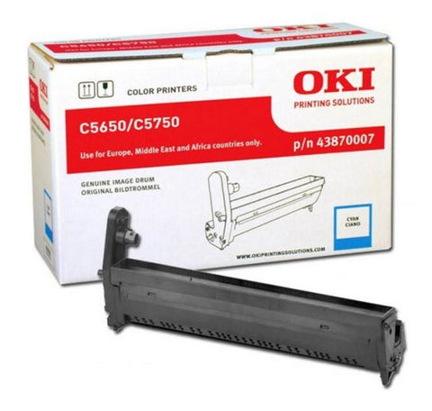 OKI 43870007 Drum kit cyan, 20K pages for OKI C 5650