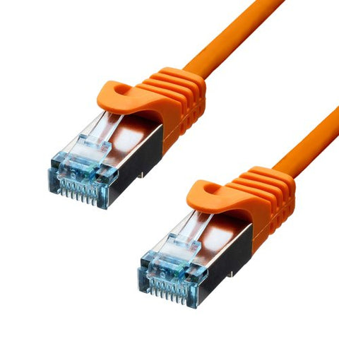 ProXtend CAT6A S/FTP CU LSZH Ethernet Cable Orange 30CM