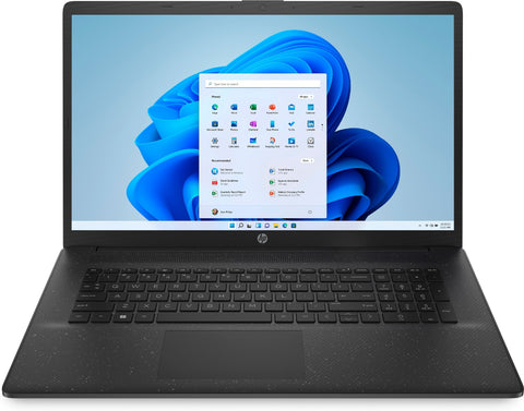 HP 17-cn0534sa Laptop 43.9 cm (17.3") Full HD Intel® Pentium® Silver N5030 4 GB DDR4-SDRAM 128 GB SSD Wi-Fi 5 (802.11ac) Windows 11 Home in S mode Black