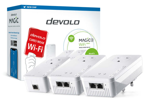 Devolo Magic 2 WiFi next 2400 Mbit/s Ethernet LAN Wi-Fi White