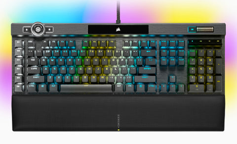 Corsair K100 RGB keyboard USB QWERTY UK English Black