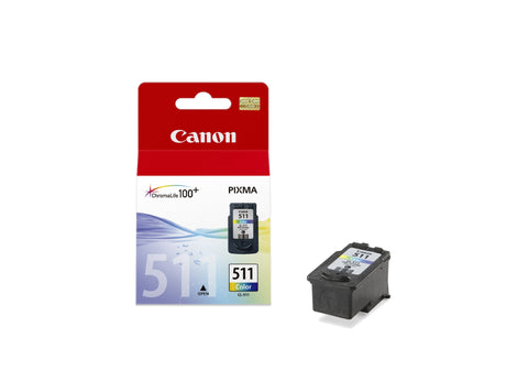 Canon 2972B009/CL-511 Printhead cartridge color Blister Radio Frequency, 244 pages 9ml for Canon Pixma MP 240