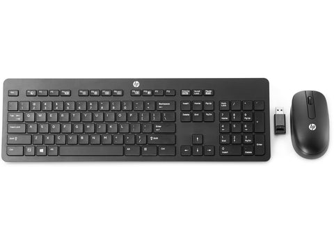 HP 803844-211 keyboard Mouse included RF Wireless Hungarian Black