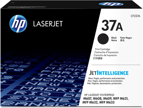 HP CF237A/37A Toner cartridge, 11K pages ISO/IEC 19752 for HP LaserJet M 607/M 631