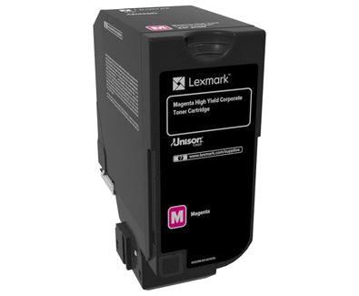 Lexmark 84C2HME Toner-kit magenta return program Project, 16K pages ISO/IEC 19798 for Lexmark CX 725