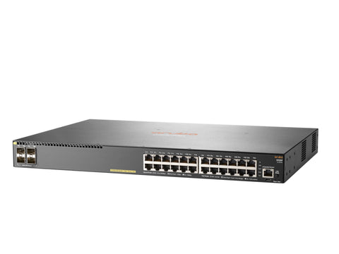 Aruba 2930F 24G PoE+ 4SFP Managed L3 Gigabit Ethernet (10/100/1000) Power over Ethernet (PoE) 1U Grey