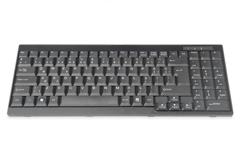 Digitus Keyboard Suitable for TFT Consoles, Turkish Layout