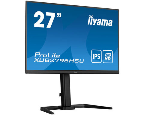 iiyama ProLite XUB2796HSU-B5 computer monitor 68.6 cm (27") 1920 x 1080 pixels Full HD LED Black