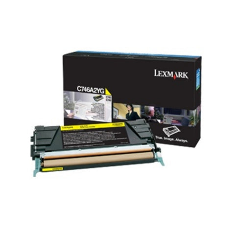 Lexmark C746A3YG Toner cartridge yellow Project, 7K pages for Lexmark C 746/748