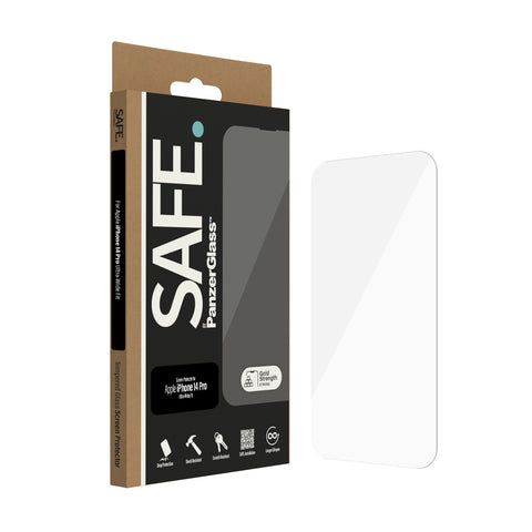 PanzerGlass SAFE. by ™ Screen Protector Apple iPhone 14 Pro | Ultra-Wide Fit