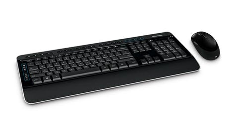 Microsoft Wireless Desktop 3050 keyboard RF Wireless QWERTY Nordic Black