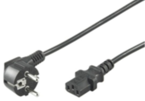 Microconnect PE010405 power cable Black 0.5 m C13 coupler