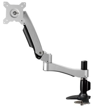 Amer Mounts AMR1APL monitor mount / stand 66 cm (26") Black, Silver Desk