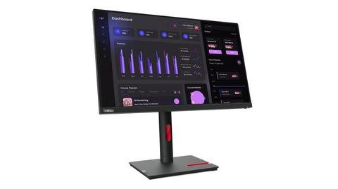 Lenovo ThinkVision T24i-30 LED display 60.5 cm (23.8") 1920 x 1080 pixels Full HD Black