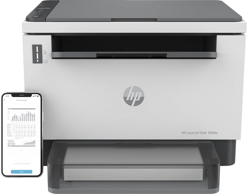 HP LaserJet Tank MFP 1604w Printer, Black and white, Printer for Business, Print, copy, scan, Scan to email; Scan to PDF