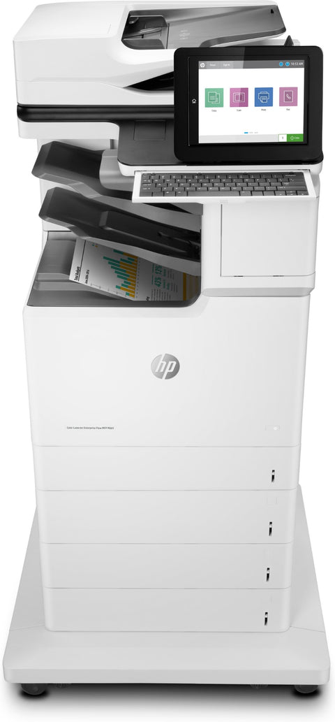 HP Color LaserJet Enterprise Flow MFP M681z, Print, copy, scan, fax