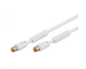 Microconnect M-F 10m coaxial cable White