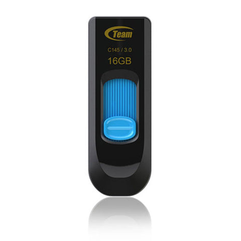 Team Group C145 USB flash drive 16 GB USB Type-A 3.2 Gen 1 (3.1 Gen 1) Black, Blue