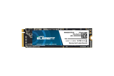 Mushkin Element M.2 2000 GB PCI Express 3.0 3D NAND NVMe