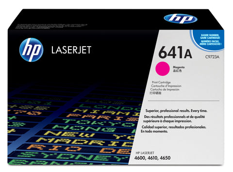 HP C9723A/641A Toner cartridge magenta, 8K pages/5% for Canon LBP-85/HP Color LaserJet 4650