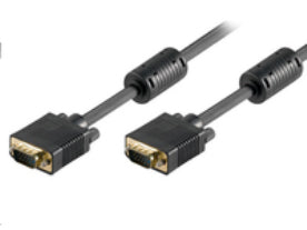 Microconnect 3m HD15 M/M VGA cable VGA (D-Sub) Black