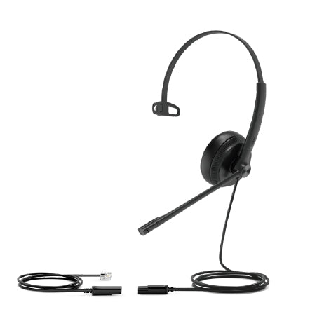 Yealink YHS34 Headset Wired Head-band Office/Call center Black