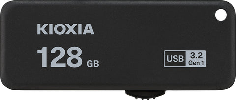 Kioxia TransMemory U365 USB flash drive 128 GB USB Type-A 3.2 Gen 1 (3.1 Gen 1) Black