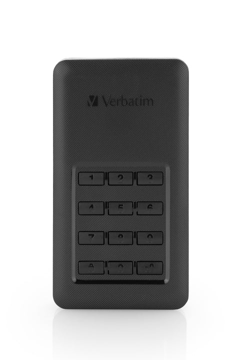 Verbatim Store 'n' Go Portable SSD with Keypad Access 256GB