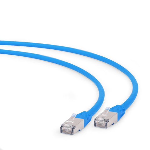 Gembird PP6A-LSZHCU-B-0.25M networking cable Blue Cat6a S/FTP (S-STP)