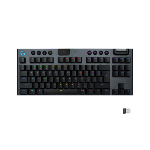 Logitech G G915 TKL Tenkeyless LIGHTSPEED Wireless RGB Mechanical Gaming Keyboard - GL Tactile