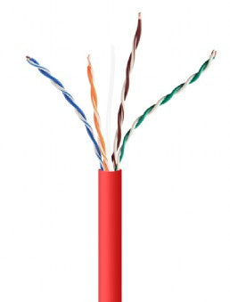 Gembird UPC-5004E-SOL-R networking cable Red 305 m Cat5e U/UTP (UTP)