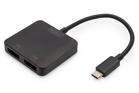 Digitus 2-Port MST Video Hub (USB-C™ -> 2x DisplayPort)