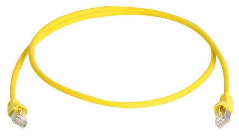 Telegärtner MP8 FS 600 LSZH-2,0 networking cable Yellow 2 m