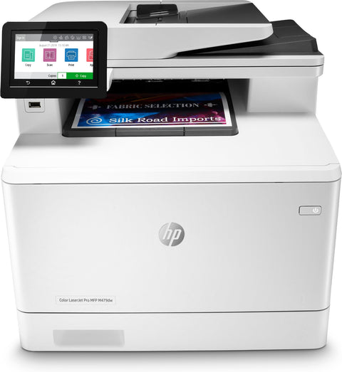 HP Color LaserJet Pro MFP M479dw, Print, copy, scan, email, Two-sided printing; Scan to email/PDF; 50-sheet ADF