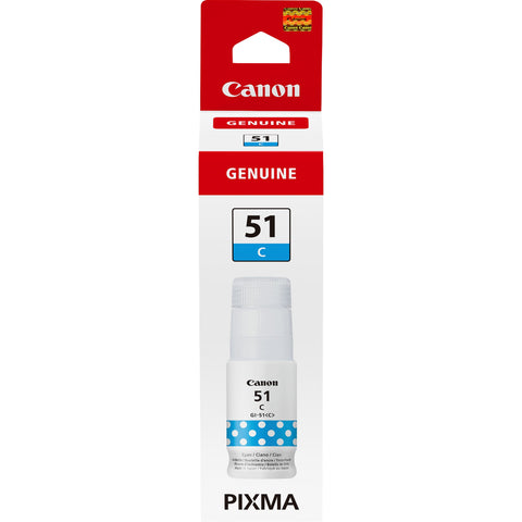 Canon 4546C001/GI-51C Ink bottle cyan, 7.7K pages 70ml for Canon Pixma G 1520/1530