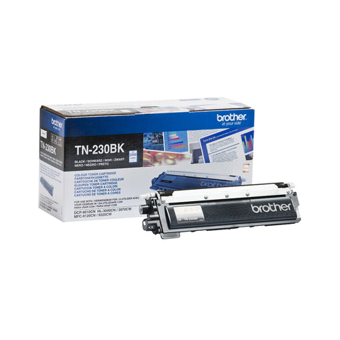 Brother TN-230BK Toner-kit black, 2.2K pages ISO/IEC 19798 for Brother HL-3040 CN