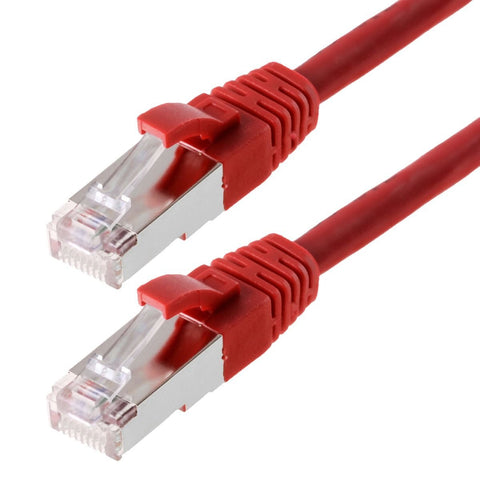 Helos CAT5e SF/UTP 10m networking cable Red SF/UTP (S-FTP)