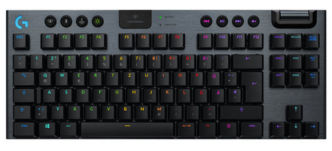 Logitech G G915 TKL Tenkeyless LIGHTSPEED Wireless RGB Mechanical Gaming Keyboard - GL Tactile