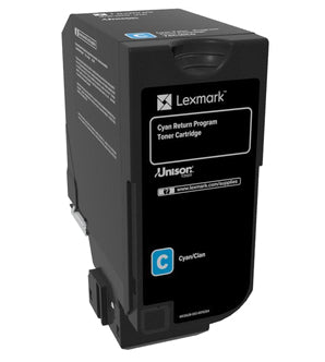 Lexmark 74C20C0 Toner-kit cyan return program, 3K pages ISO/IEC 19798 for Lexmark CS 720/725/CX 725