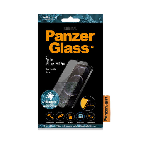 PanzerGlass ™ Screen Protector Apple iPhone 12 | 12 Pro | Edge-to-Edge