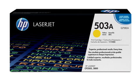 HP Q7582A/503A Toner cartridge yellow, 6K pages/5% for HP Color LaserJet 3800